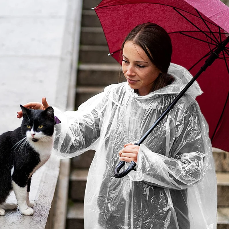 6 шт. одноразовых водонепрониц – обзор и цена Emergency Poncho Rain